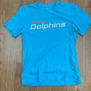 Nike Aqua Blue Miami Dolphins Tee